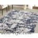 17 Stories One-of-a-Kind Eddyville Hi-Lo Hand-Knotted Blue/Beige Area Rug SVTN1254